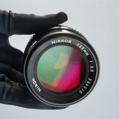 Nikon Ai Nikkor 135mm f3.5 - Filem.sg