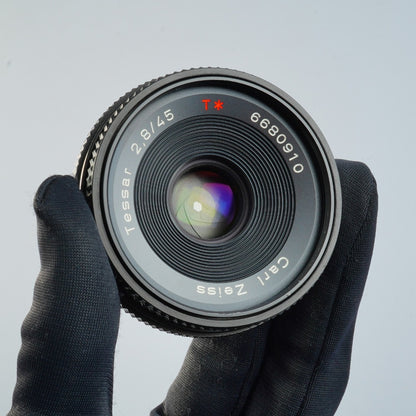 Contax Carl Zeiss Planar T* 45mm f2.8 AEj - Filem.sg