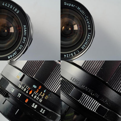 Pentax Super Multi Coated Takumar 24mm f3.5 M42 - Filem.sg