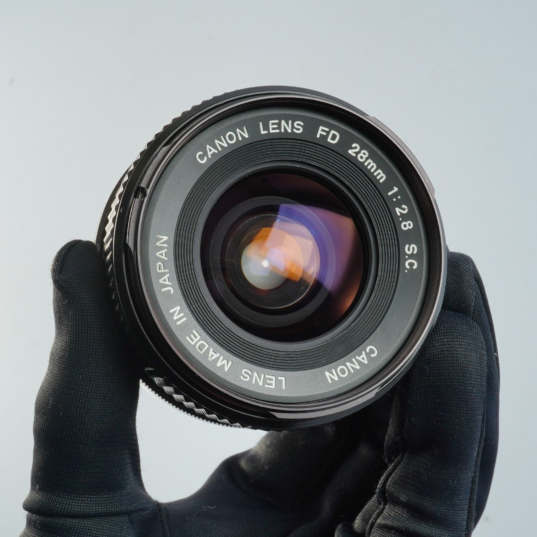 Canon FD 28mm f2.8 S.C. - Filem.sg