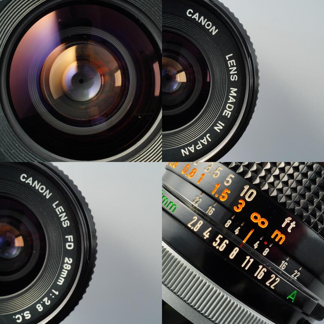 Canon FD 28mm f2.8 S.C. - Filem.sg