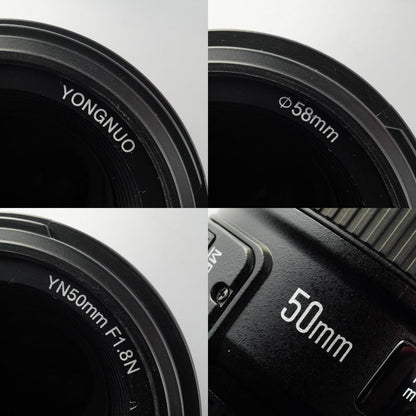 YONGNUO YN 50mm f1.8 N - Filem.sg