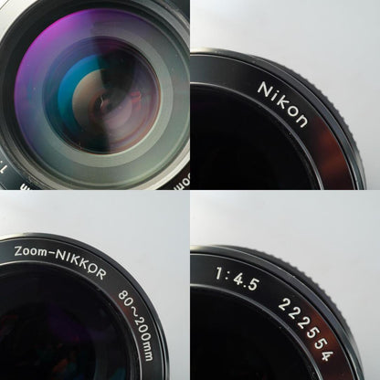 Nikon Ai Zoom Nikkor 80-200mm f4.5 - Filem.sg