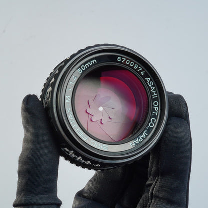 SMC Pentax M 50mm f1.4 K - Filem.sg