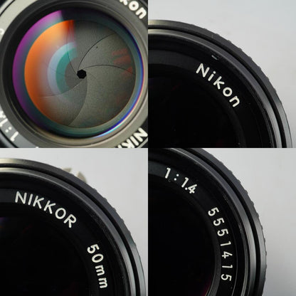 Nikon Ai-S Nikkor 50mm f1.4 - Filem.sg