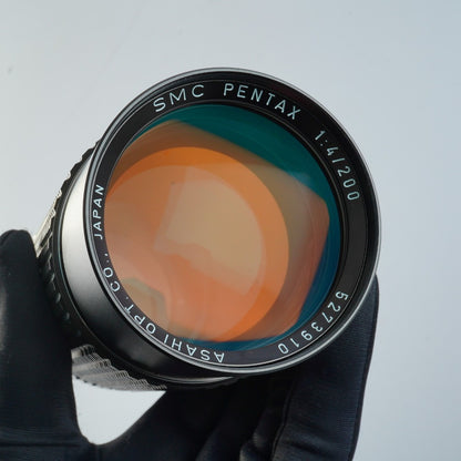 SMC Pentax 200mm f4 K - Filem.sg