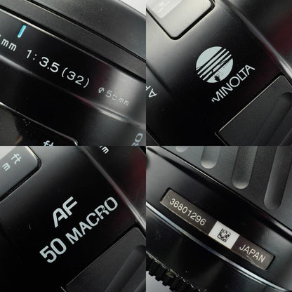 Minolta AF Macro 50mm f3.5 - Filem.sg