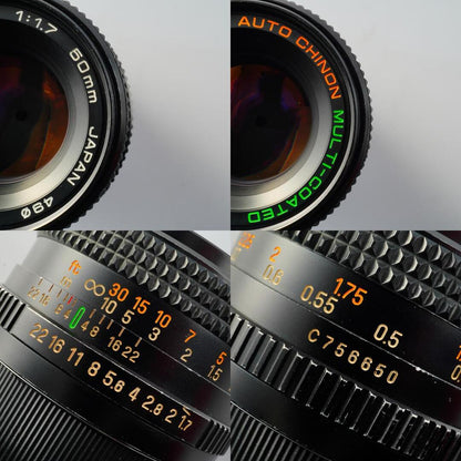 Chinon Auto Chinon Multi Coated 50mm f1.7 - Filem.sg