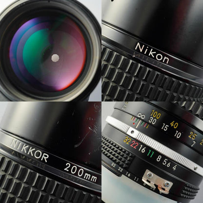 Nikon Ai Nikkor 200mm f4 - Filem.sg