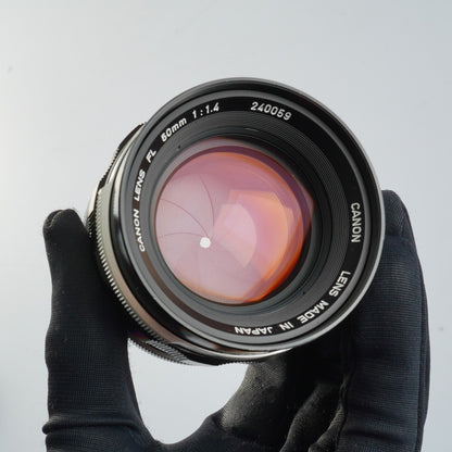 Canon FL 50mm f1.4 - Filem.sg