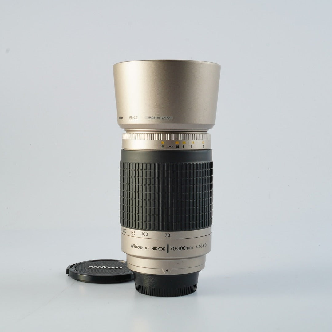 Nikon AF Nikkor 70-300mm f4-5.6 G Silver - Filem.sg