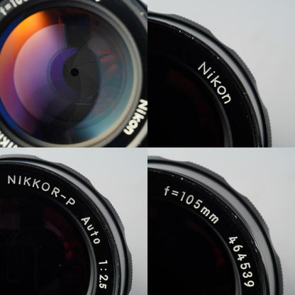 Nikon Ai NIKKOR-P Auto 105mm f2.5 - Filem.sg