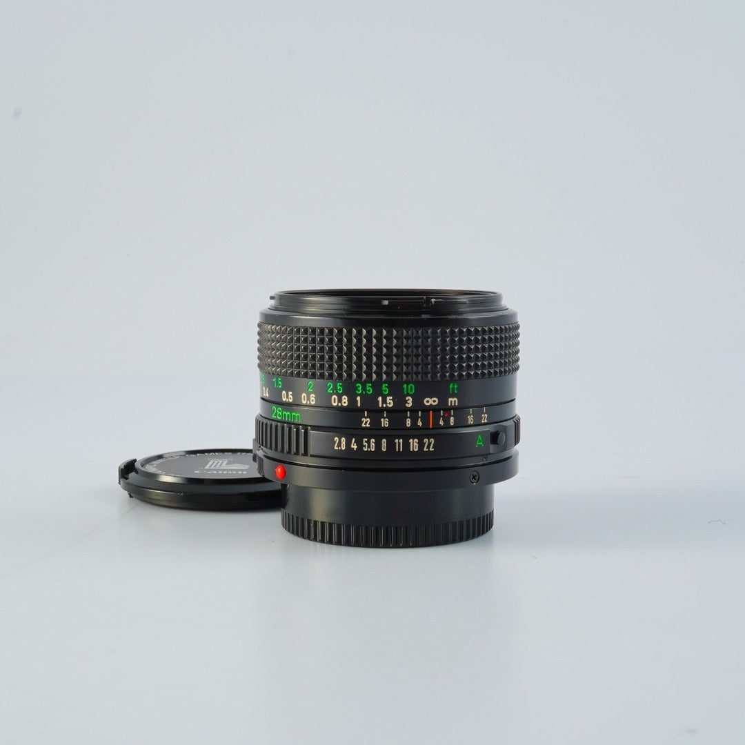 Canon New FD NFD 28mm f2.8 - Filem.sg