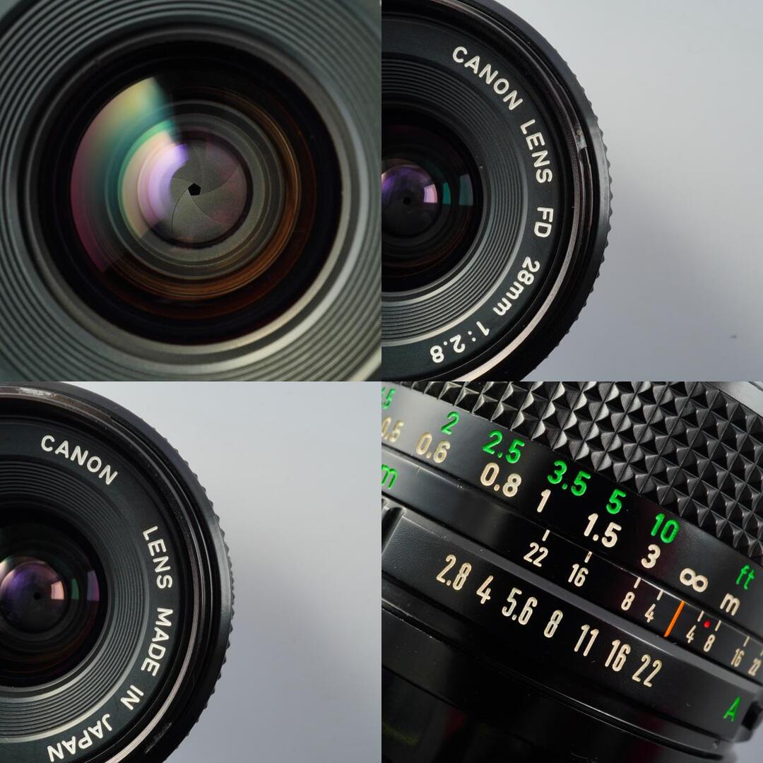 Canon New FD NFD 28mm f2.8 - Filem.sg