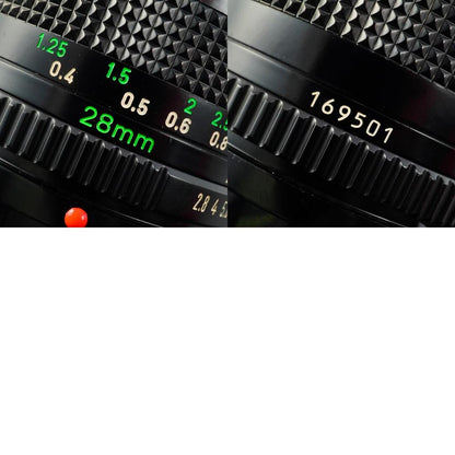 Canon New FD NFD 28mm f2.8 - Filem.sg