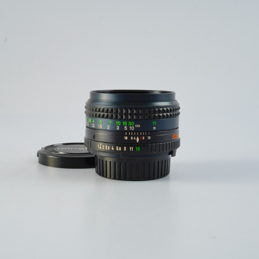 Minolta MD Rokkor 50mm f1.4 - Filem.sg