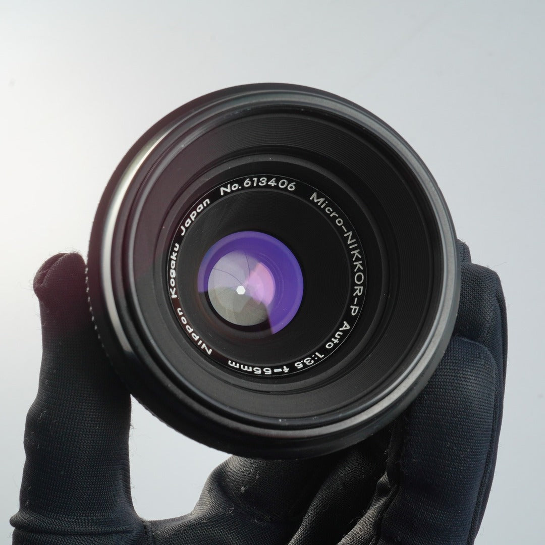 Nikon Ai Micro-NIKKOR-P Auto 55mm f3.5 Macro - Filem.sg