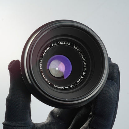 Nikon Ai Micro-NIKKOR-P Auto 55mm f3.5 Macro - Filem.sg
