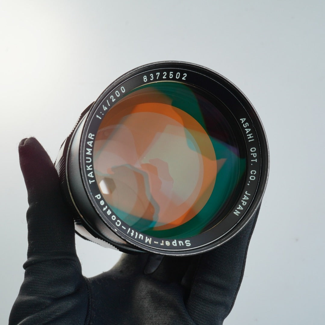 Pentax Super Multi Coated Takumar 200mm f4 M42 - Filem.sg