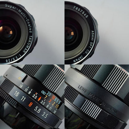 Pentax Super Multi Coated Takumar 28mm f3.5 M42 - Filem.sg