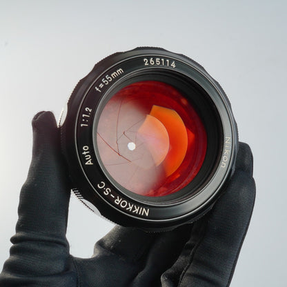 Nikon Ai Nikkor-S.C Auto 55mm f1.2 - Filem.sg