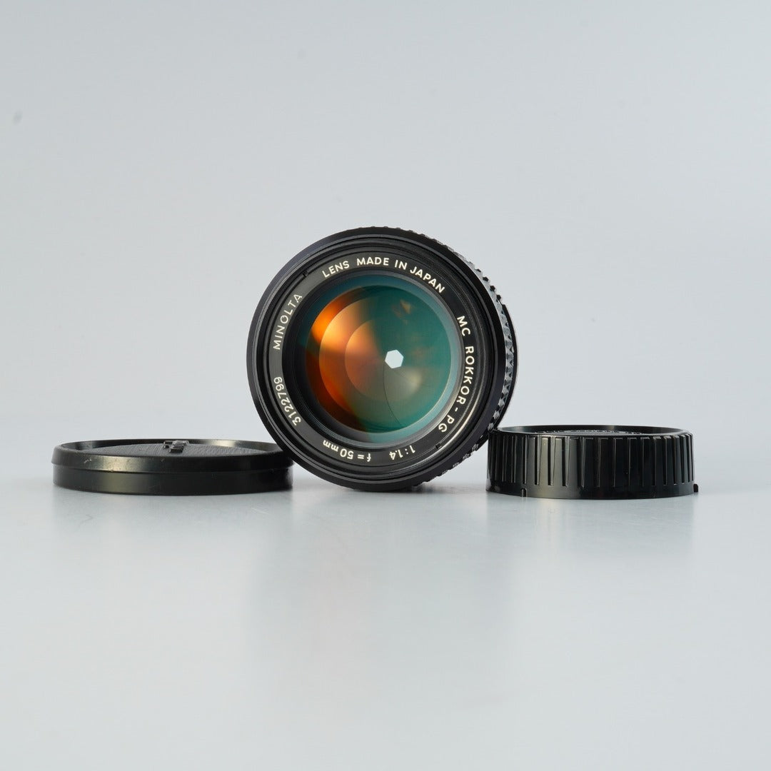 Minolta MC ROKKOR-PG 50mm f1.4 - Filem.sg