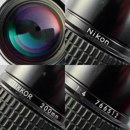 Nikon Ai Nikkor 200mm f4 - Filem.sg