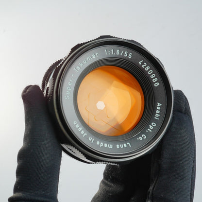 Pentax Super-Multi-Coated Takumar 55mm f1.8 M42 - Filem.sg