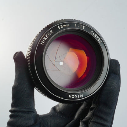 Nikon Ai Nikkor 55mm f1.2 - Filem.sg
