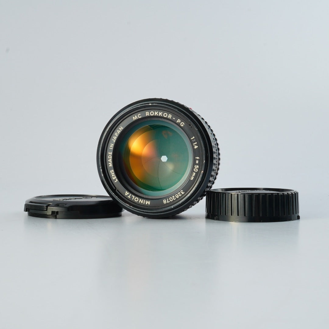 Minolta MC Rokkor-PG 50mm f1.4 - Filem.sg