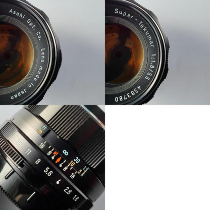 Pentax Super-Takumar 55mm f1.8 M42 - Filem.sg