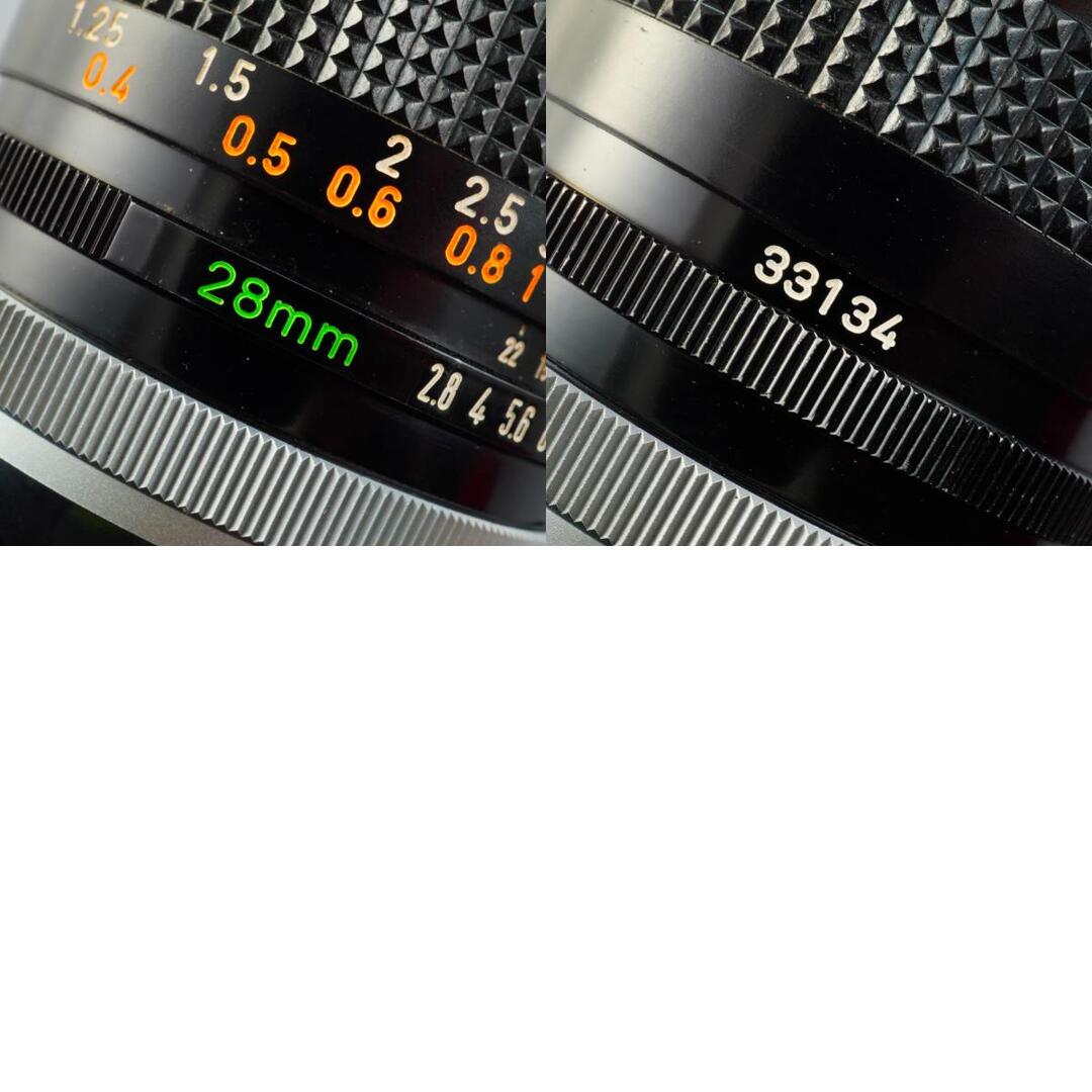 Canon FD 28mm f2.8 S.C. - Filem.sg