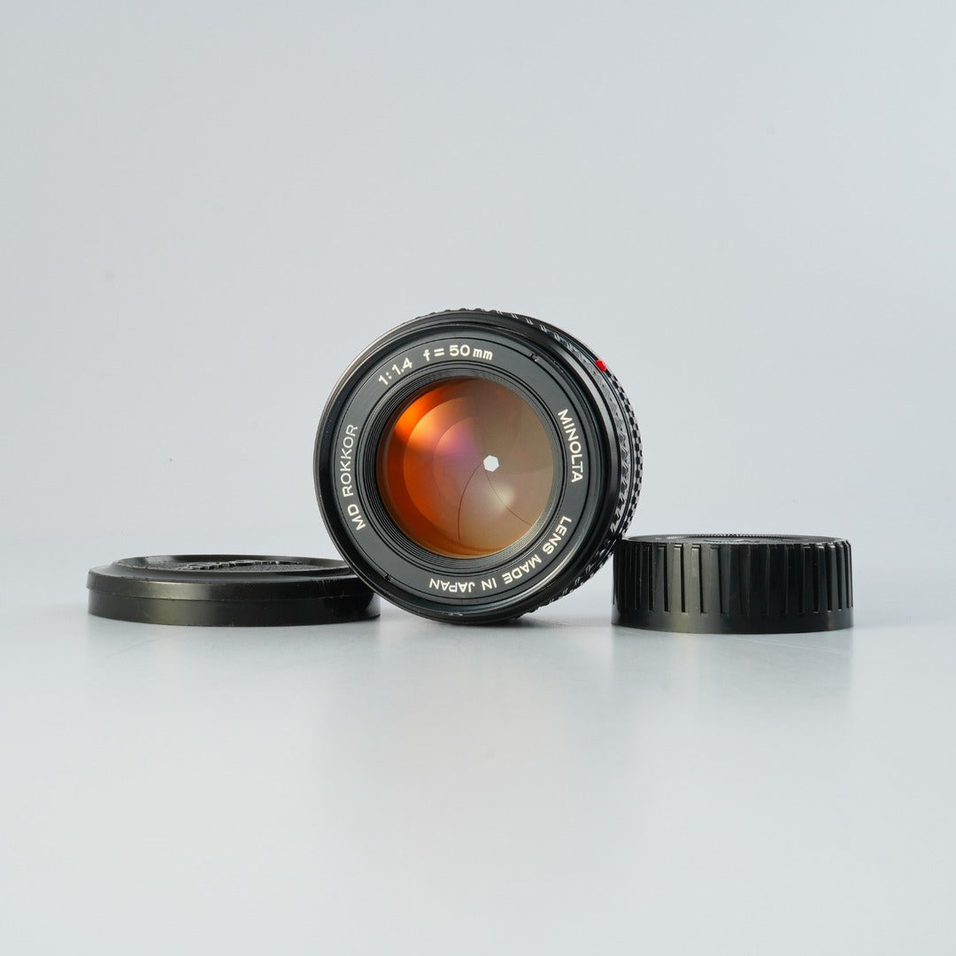 Minolta MD Rokkor 50mm f1.4 - Filem.sg