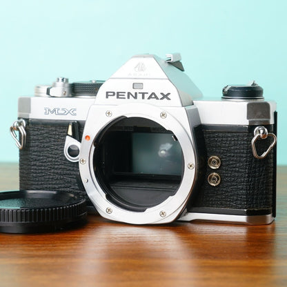 Pentax MX meter working (Silver) - Filem.sg