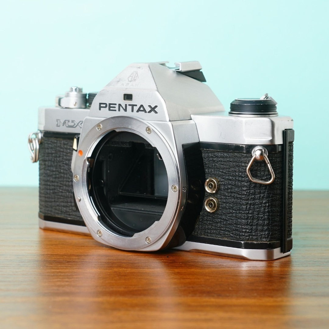 Pentax MX meter working (Silver) - Filem.sg