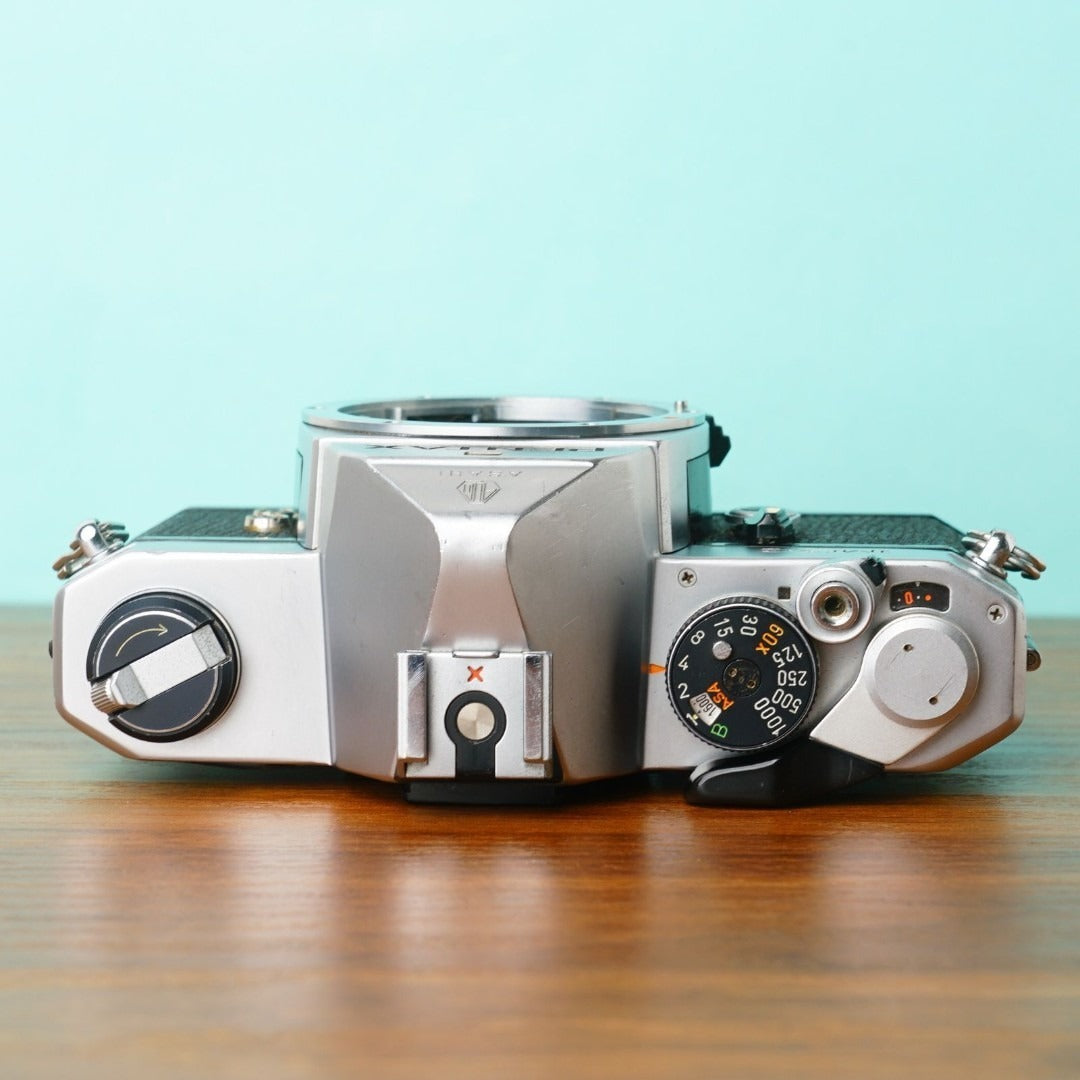 Pentax MX meter working (Silver) - Filem.sg