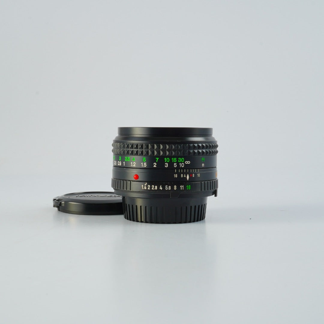 Minolta MD Rokkor 50mm f1.4 - Filem.sg