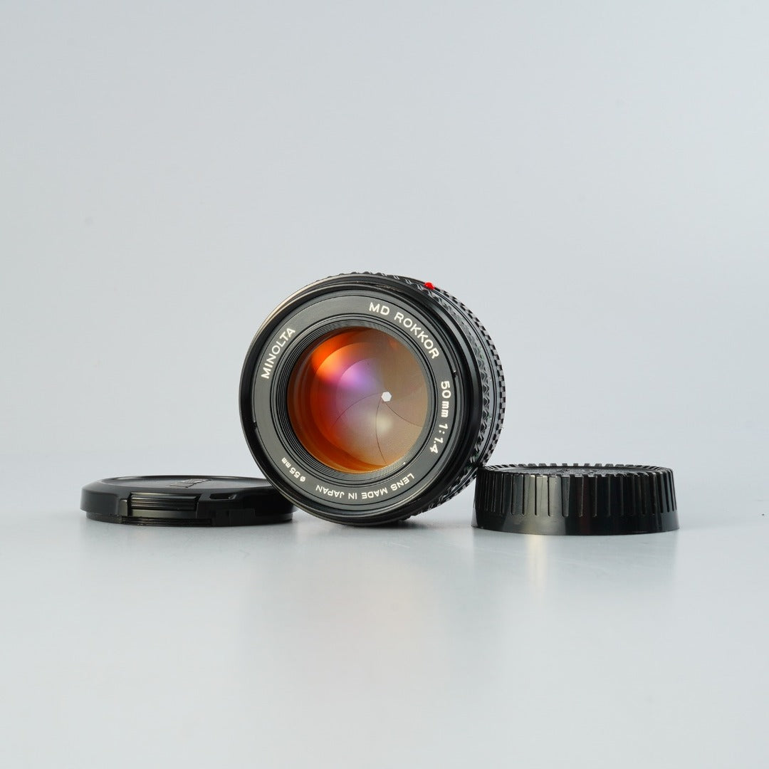 Minolta MD Rokkor 50mm f1.4 - Filem.sg