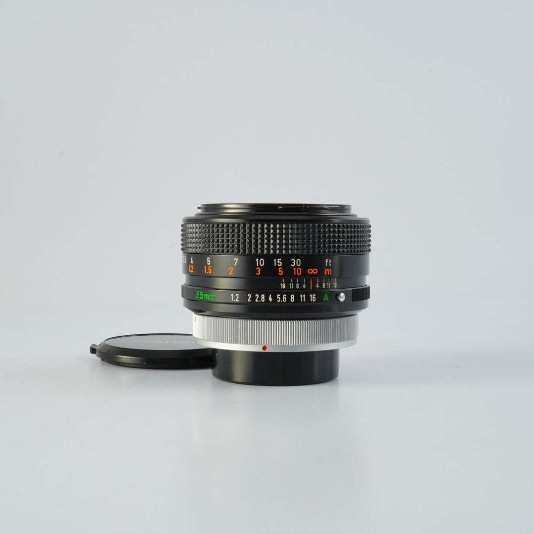 Canon FD 55mm f1.2 S.S.C. - Filem.sg