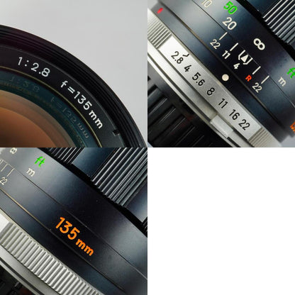 Minolta MC Tele Rokkor PF 135mm f2.8 - Filem.sg