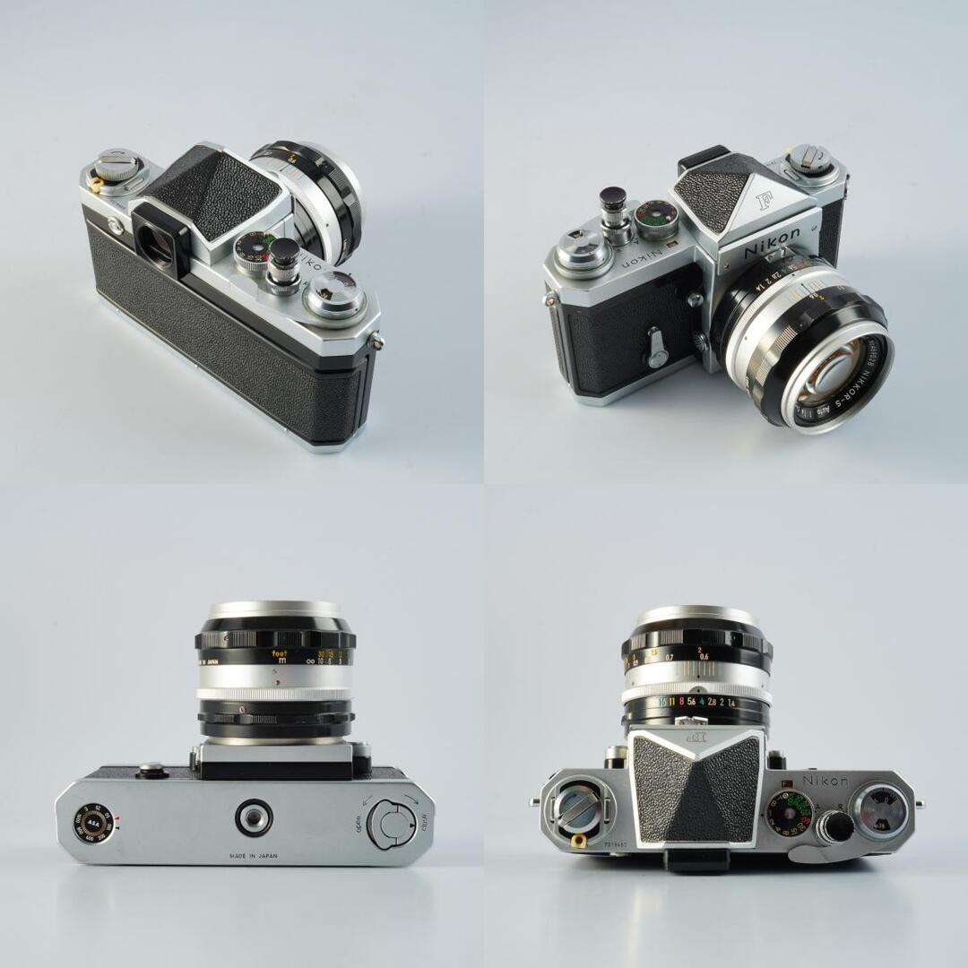 Nikon F Eyelevel Silver + Nikkor 50mm f1.4 - Filem.sg