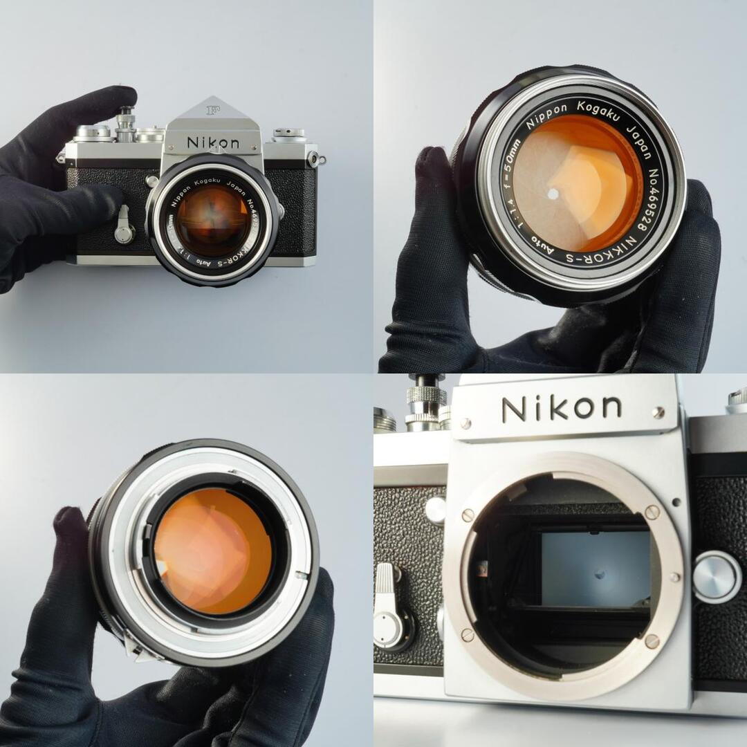 Nikon F Eyelevel Silver + Nikkor 50mm f1.4 - Filem.sg