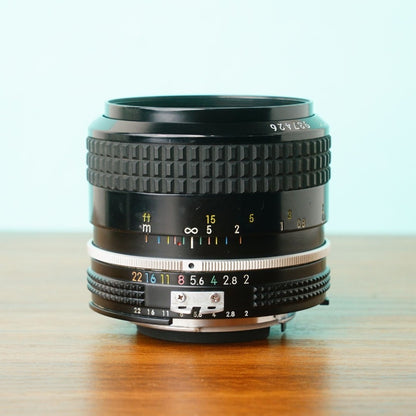 Nikon Ai Nikkor 35mm f/2 (with lens hood) - Filem.sg