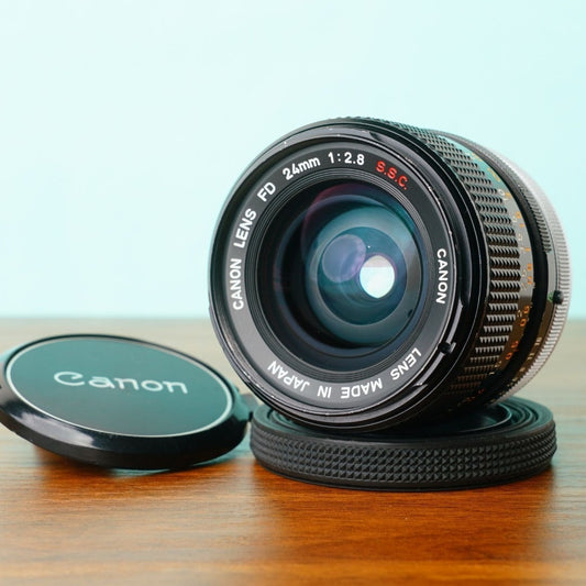 Canon FD 24mm f/2.8 S.S.C. - Filem.sg