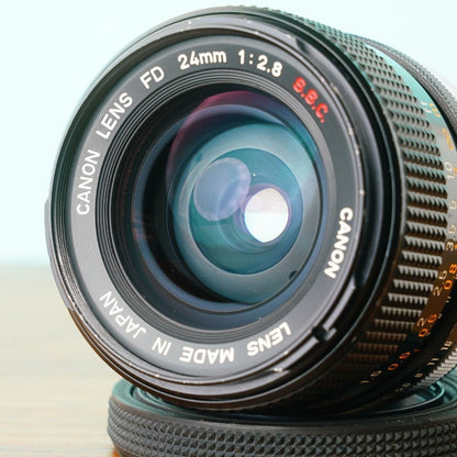 Canon FD 24mm f/2.8 S.S.C. - Filem.sg