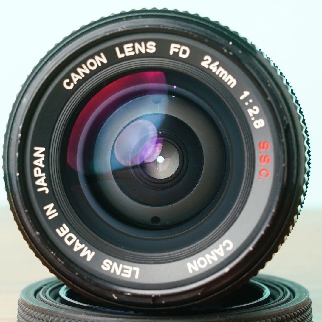 Canon FD 24mm f/2.8 S.S.C. - Filem.sg