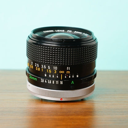 Canon FD 24mm f/2.8 S.S.C. - Filem.sg