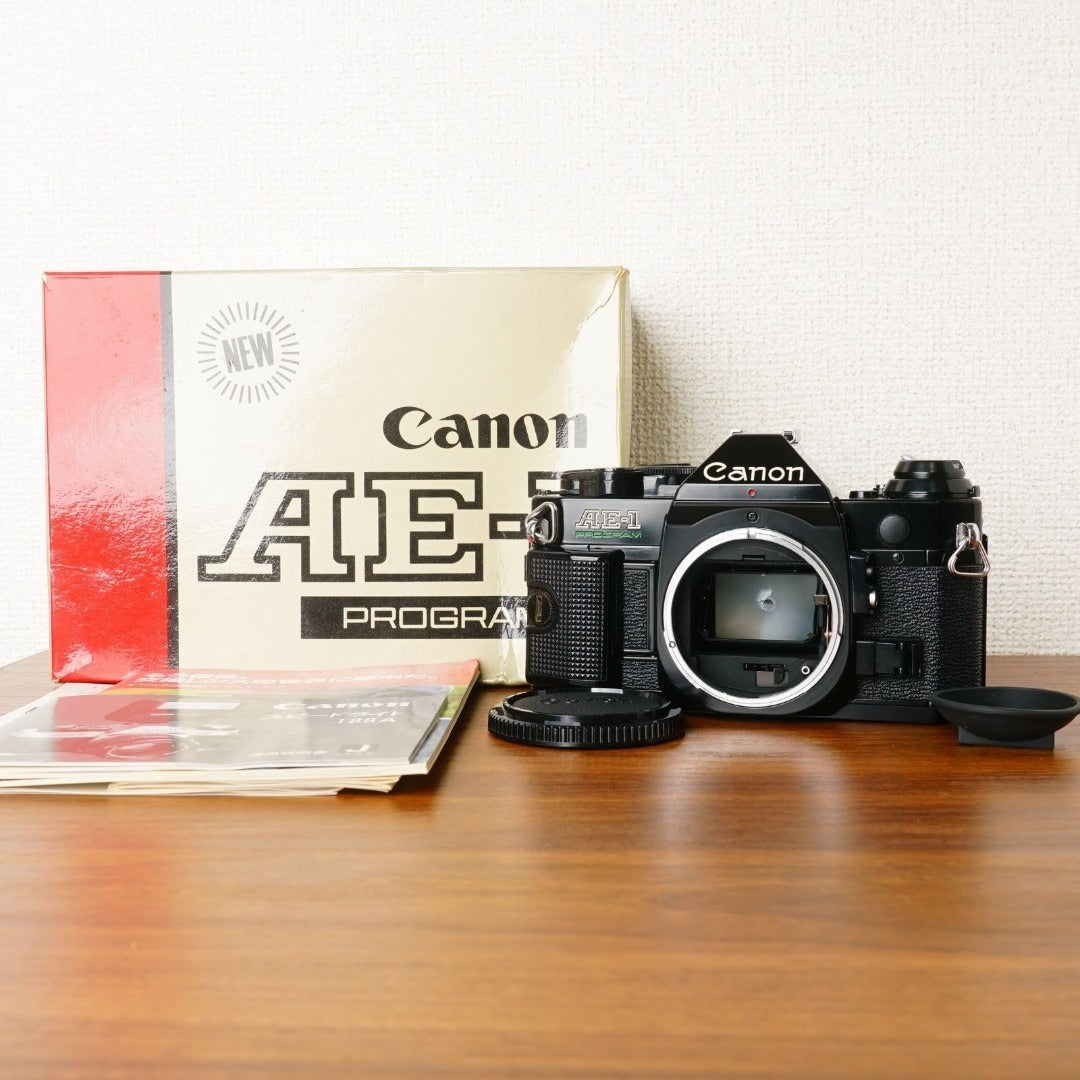 Canon AE-1 Program (Black) with original box - Filem.sg
