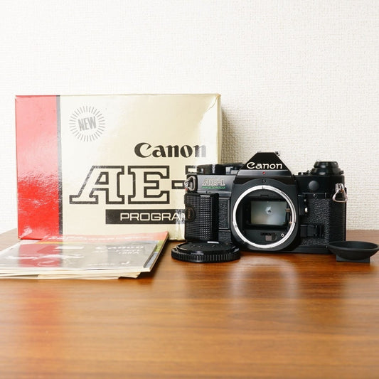 Canon AE-1 Program (Black) with original box - Filem.sg