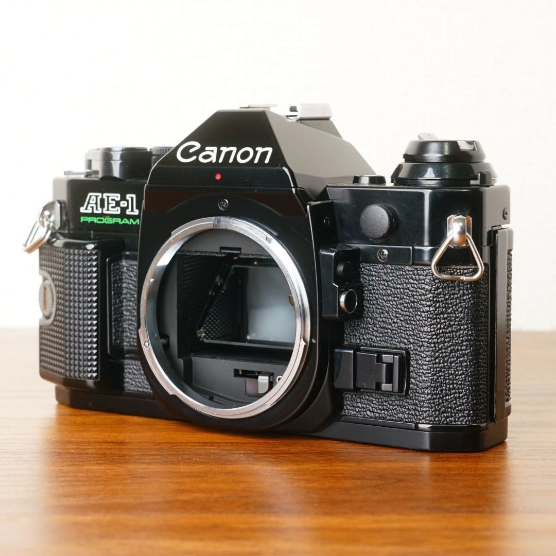 Canon AE-1 Program (Black, with original box) - Filem.sg